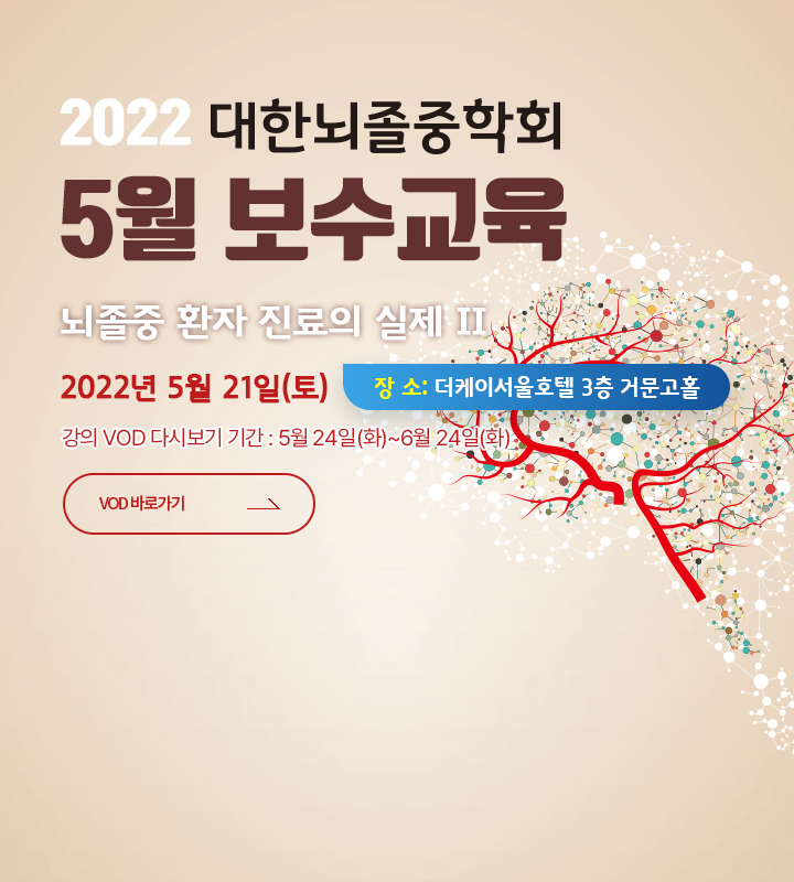 2022 대한뇌졸중학회 